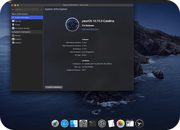 pearOS Catalina